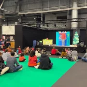 El Cosmolúdic de Balaguer va obrir ahir portes amb diverses propostes per als més petits. - RÀDIO  BALAGUER