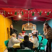 Un dels tallers que es van portar a terme al Parc de Nadal Cucaliu de Tremp. - AJUNTAMENT DE TREMP