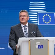 El comissari de Comerç i Seguretat Econòmica, Maros Sefcovic, en foto d'arxiu.