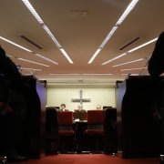 Una asamblea plenaria de la Conferencia Episcopal Española en una imagen de archivo.