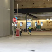 L’interior de la nova estació d’autobusos, gairebé a punt - PAU PASCUAL PRAT