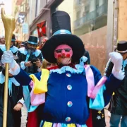L’acte d’arribada del Pau Pi sempre coincideix amb el Dijous Gras, dia en què comença la setmana de Carnaval. - GERMANDAT D’EN PAU PI