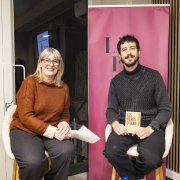 El periodista Marc Solanes presenta a La Fatal el seu llibre ‘Les nenes d’Elna’ - INGRID SEGURA