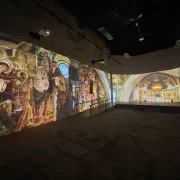 L’església Vella de Penelles acull una sala immersiva sobre els atractius dels diferents municipis. - AJ. PENELLES