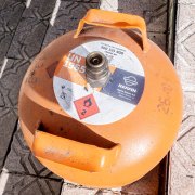 Una bombona de butano.