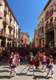 Un dels actes de la Festa Major de Solsona.