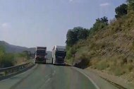 Otro camionero leridano detenido por un adelantamiento temerario: casi provoca una colisión El Grado
