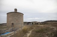 Imatge ahir de l’església de Sant Pere el Gros, a prop del lloc on van trobar el cadàver. - CARMINA MARSIÑACH