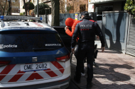 L’agent dels Mossos investigat va ser detingut dimarts al seu domicili al carrer Magí Morera.