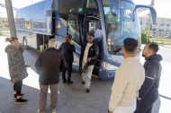 Els viatgers van ser traslladats amb autocar des de Sant Martí Sesgueioles fins a Cervera.