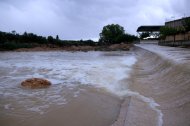 Pas tallat pel barranc de la Galera al municipi de Masdenverge (Montsià)