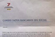 La carta falsa que ha llegado a miles de pensionistas en toda España.