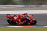 Marc Márquez, rodant durant la jornada d’ahir al traçat argentí de Termas de Río Hondo. - EFE/ JUAN IGNACIO RONCORONI