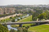 Canalització del riu Segre.