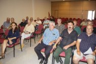 L’assemblea dels regants del Segarra-Garrigues es va celebrar ahir a Tàrrega. - LAIA PEDRÓS