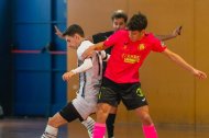 Una jugada de l’equip d’un partit de la passada temporada. - PAU MOLINS