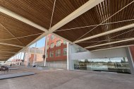 Entrada al nou edifici de consultes, a la dreta de l’entrada principal de l’hospital. - ICS LLEIDA
