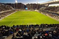 El Camp d’Esports, durant un partit del Lleida. - SEGRE