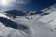 Esquiadors a les pistes de Boí Taüll
