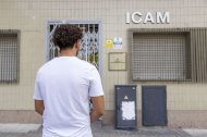 El treballador afectat. - JORDI ECHEVARRIA