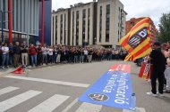 Policies es van concentrar arran de l’agressió que van patir a l’abril. - SEGRE