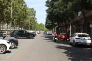 Imatge del carrer Jaume II on van ocórrer els fets. - MAGDALENA ALTISENT