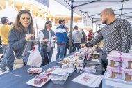 Una de las paradas de la Feria en La Granja d’Escarp