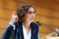 La vicepresidenta primera y ministra de Hacienda, María Jesús Montero.