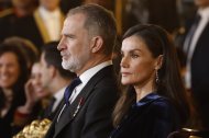 Los reyes, Felipe y Letizia.