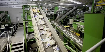 Una instal·lació de tractament de residus de la firma lleidatana. - GRIÑÓ