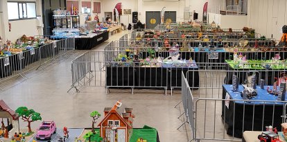 Uns quants diorames de la primera edició.