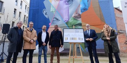 La presentación del edificio de 11 pisos entre Galera, Alsamora y plaza de l’Ereta.