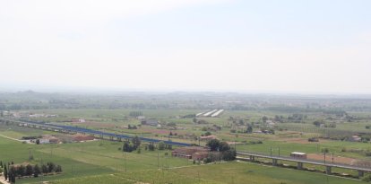Vista de part de l’Horta de Lleida.