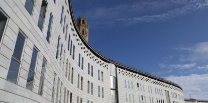 Vista dels jutjats de Lleida, al Canyeret.