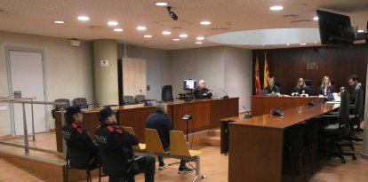 El judici a un lladre multireincident aquest dimecres a l'Audiència de Lleida.