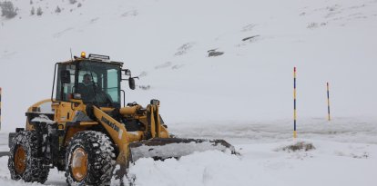 Imatges de la nevada a la Bonaigua