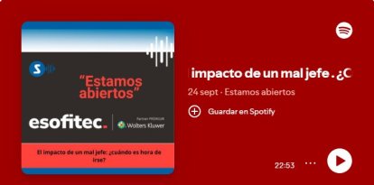 Estamos Abiertos, Esofitec y SEGRE