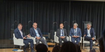 Un moment de la jornada que converteix Lleida en capital de l’energia. - PAU PASCUAL PRAT