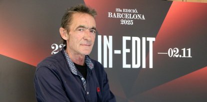 Joan Porta, el 'Gitano de Balaguer', durant la presentació del seu documental.