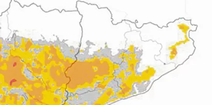 La desertificació amenaça el 33% del territori a Lleida