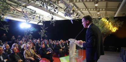 Acte de cloenda de la 1a edició de la fira AgroBioTech Innovation Forum.