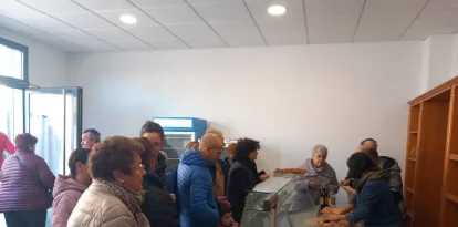 La localitat va recuperar el 2023 el servei de fleca després d’estar tancat gairebé un any. - A.B.