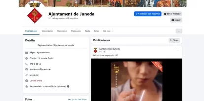 La pàgina de Facebook on s’emet la sèrie de Corea. - A.J.