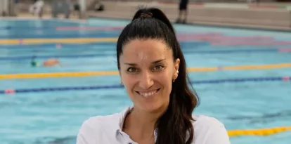 Andrea Fuentes, seleccionadora espanyola de natació artística. - PAU PASCUAL PRAT