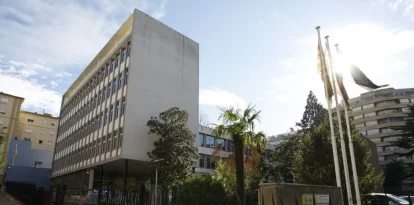 La comissaria del Cos Nacional de Policia a Lleida.