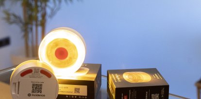 Un modelo de baliza V16.