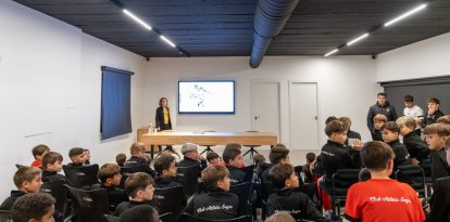 Grup Vall Companys amb l’Atlètic Segre.