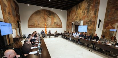 La Taula del Senglar ha celebrat aquest dimecres la primera reunió.