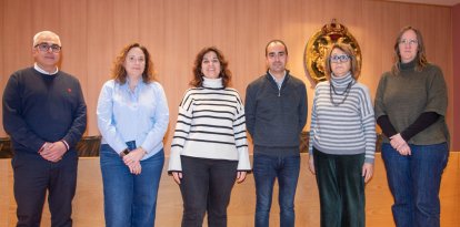 Presentació de la moció de confiança amb sis membres actuals del govern.