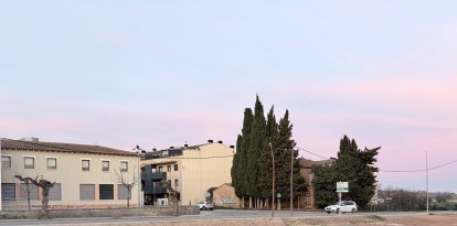 El terreny on s'ubicarà el nou CAP d'Alpicat.